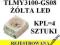 Dioda LED żółta SMD PLCC-2 TLMY3100-GS08 KPL=5