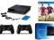 SONY PS4 PLAYSTATION 4 500GB + 2 PADY + FIFA 15