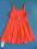 ewa-sklep sukienka z klamerką koralowa 140cm