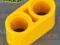 LEGO Technic Liftarm 1x2 żółty - 43857 -2szt