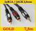 Przewód kabel miniJack 3,5mm-2xRCA łezka 7,5m 0163