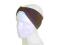 opaska - turban , brązowa  dzianina