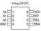 AT24C04N-10SU-2.7 serial eeprom AT24C04 24C04 soic