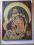 Ikona ukrainska przełom XIX / XX w.  Matka Boska