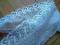 piękna koronka bialutka  3,4m