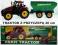 DUŻY TRAKTOR Z PRZYCZEPĄ FARM TRUCK - 40 cm dł.