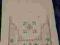 STARY RĘCZNIK, ŚCIERECZKA HAFT RICHELIEU I MONOGRA