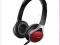 Słuchawki Sony MDR-10RCR (czerwone/ nauszne)