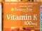 Witamina K 100mcg 100tabl. USA Wysyłka gratis