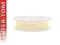 Tasiemka wstążka SZYFONOWA 12 mm / 25 m kremowa j.
