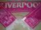 FINAŁOWY różowy szalik Liverpool, 150cm dwustronny
