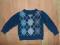Fajny Sweterek w Romby roz 86