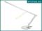 BEZCIENIOWA LAMPA NA BIURKO SLIM 20W BIAŁA