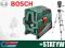 BOSCH LASER KRZYŻOWY PCL 20 + STATYW 1,5m + UCHWYT