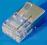 WTYK MODULARNY EKRANOWANY RJ45 k.5e 8P8C  na drut