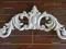 korona ręcznie rzeźbiona ozdoba meblowa