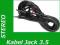 Kabel głośnikowy 3M Jack 3.5 Jack Stereo wtyk