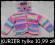Extra Sweterek w pasy  roz.110