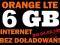 LTE INTERNET ORANGE NA KARTĘ 6 GB 04.02.15r +BONUS