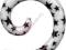 Spirala rozpychacz do ucha 4mm gwiazdki-piercing