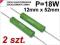Rezystor drutowy 18W _ 3,9R _ 5% [2 sztuki]  #079