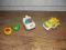 Fisher price samochód plus inny grający świecący