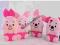 Etui case iPhone 5/5s ŚWINKA PROSIACZEK PIG róż