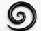 ROZPYCHACZ SPIRALA czarna,biała, 8 mm, 10 mm