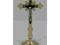 Krzyż tradycyjny stojący mosiądz 3, Bielsko