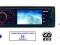 NVOX Radio samochodowe LCD 3'' 1DIN DVD USB SD RDS