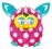 HASBRO FURBY SUNNY - Różowy w białe groszki A4332