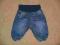 *H&amp;M* jeans SPODENIE-PUMPY rozm 0-1m jak nowe!