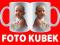 KUBEK KUBKI Z NADRUKIEM FOTOKUBKI FOTO LOGO FIRMA