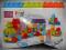 MEGA BLOKS 81209 KLOCKI 123 UCZĄCY POCIĄG 50 EL