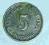 5 Pfennig - rok 1911 - 