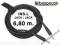 INS-L SKA BLACK KABEL 6,80M JACK JACK BESPECO