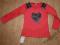 WYPRZEDAŻ!!! MODNA TUNIKA BLUZECZKA SERCE 116-122