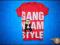 8814-17 ...... GANGNAM STYLE RED T-SHIRT r.128CM