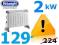 Grzejnik konwektorowy Delonghi HCM2020 2kW SUPER!!