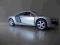 metalowy model Audi A8 1:36  nowy srebrny