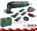 Narzędzie Wielofunkcyjne BOSCH PMF 190E SET Waliza