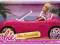 Mattel Barbie BJP38 Auto Kabriolet GLAM z Barbie