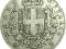 Włochy, 5 Lirów, 1871 r. .900 Ag