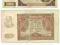 WYPRZEDAŻ - Zestaw 3 banknotów polskich 1940-1948