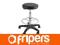 Taboret krzesło obrotowe teleskopowe na kółkach