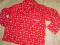 bluzka /piżamka, flanela, pure kids, serca, 98cm,
