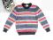LACOSTE sweter sweterek wool paski 146 10 lat