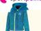 Bluza Rossignol Kid Hairy Fleece Hooded Cyan