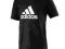 T-shirt adidas czarny rozm.152