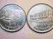 2 duze szt. monet Mozambik.